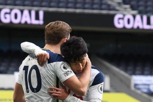  热刺核心凯恩达成英超百球里程碑  