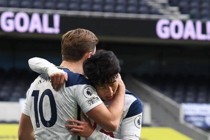  热刺核心凯恩达成英超百球里程碑  