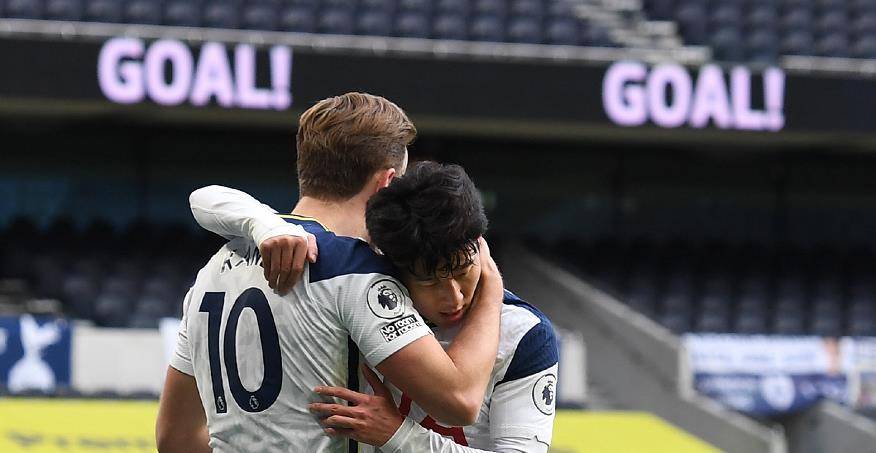  热刺核心凯恩达成英超百球里程碑  